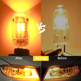 LED Light Bulb 6500K White Yellow T10 15SMD for Car Dome Map Lights