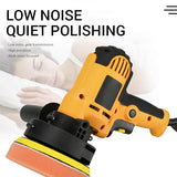 220V Electric Car Polisher Wax Buffer Machine Variable Speed Tools