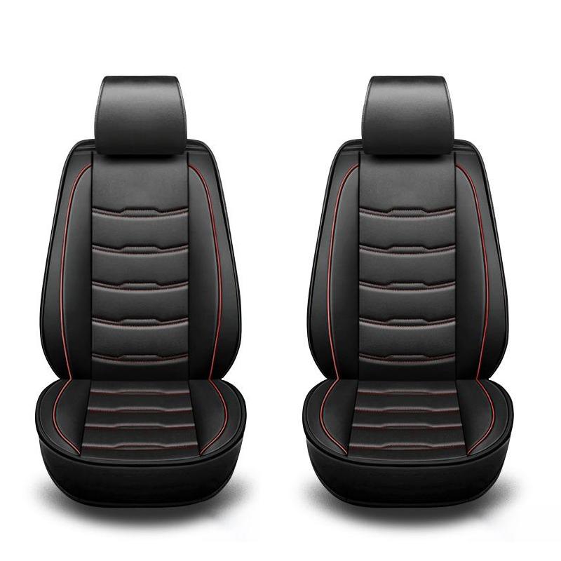Luxury PU Leather Full Surround Car Seat Cover Cushion Pad Mat Protector