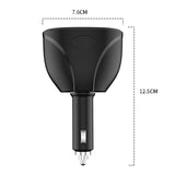 12V Car Cigarette Lighter Charger USB Socket Splitter Power Adapter