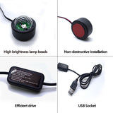 Seametal 12V Car Atmosphere Lamp Interior USB Auto Ambient Lights 4 in 1 Car Atmosphere Decor Lights Led Mini Auto USB Decorative Light2