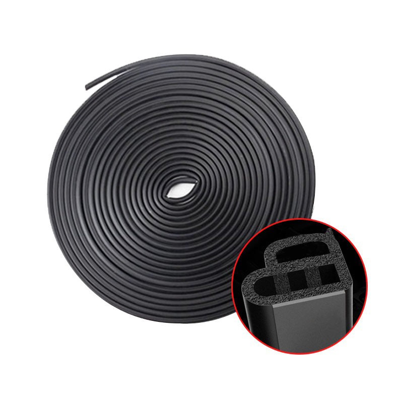 Car Door Rubber Seal Strips Auto Double Layer Sealing Stickers