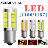 1156 1157 LED Car Turn Signal Light Auto Reverse Tail Brake Bulb DRL Light Parking Lamps