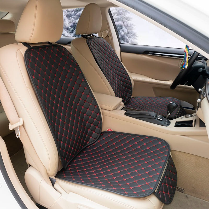 Leather Car Seat Covers Four Seasons Car Seat Cushion Pad Mat