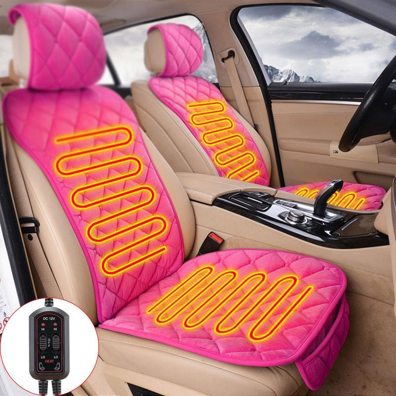 12V Heated Seat Cushion Winter Car Seat Covers Hot Warmer – SEAMETAL