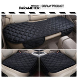 Universal Warm Car Seat Cover Front-Row Seat Checkered Cushion