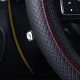 Anti Microfiber Leather Slip Car Steering Wheel Cover  37-39cm Steering Wheels
