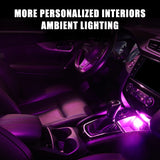 7 Colors USB Ambient Light Car LED Atmosphere Lamp PC Portable Plug Decorative Lights