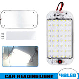 48 LED Panel Light Car Interior Reading Lamp Cabin Lights for Van Truck RV Camper Lights Strip