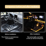 Seametal Car Neon Strip 6M Sound Control Light RGB LED Decorative Car Ambient Light Auto Atmosphere Lamps4