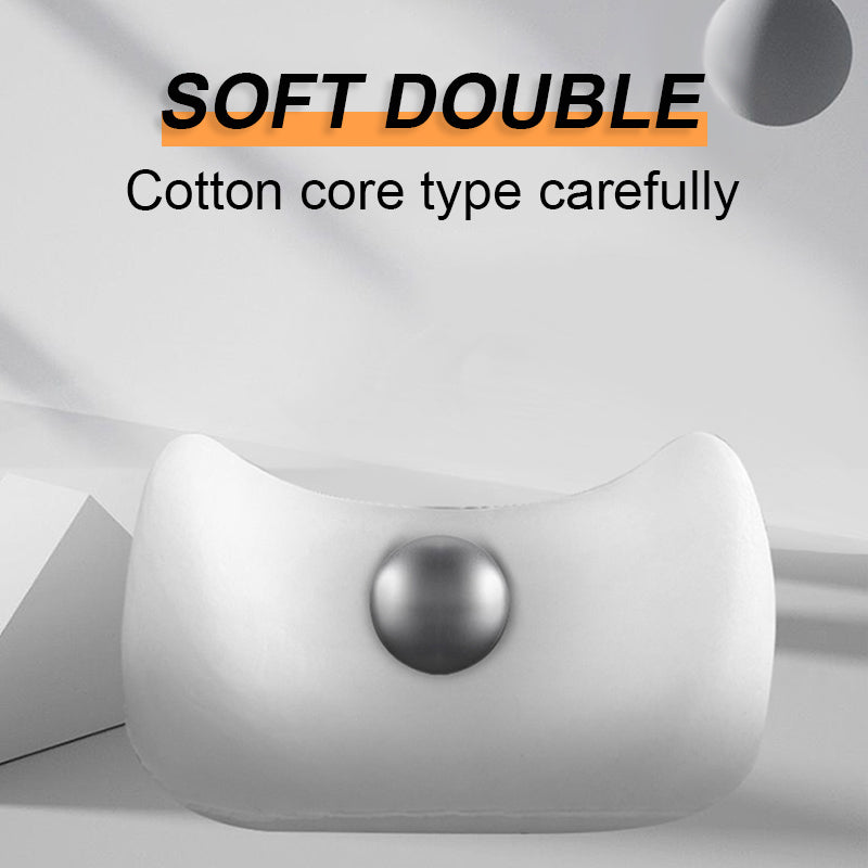 SEAMETAL Memory Foam Car Lumbar Support Neck Pillow Universal Soft Headrest Cushion