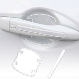 4Pcs Door Bowl Protection Film Universal Waterproof Car Sticker