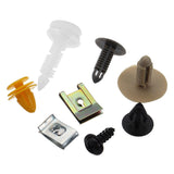 500Pcs Mixed Auto Car Fastener Clips Bumper 1