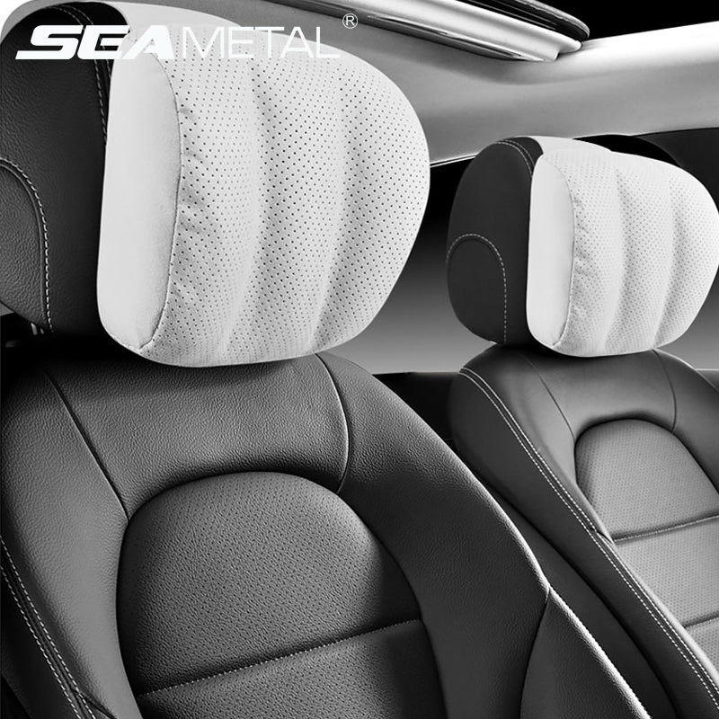 SEAMETAL Universal Car Pillow Interior Car Seat Headrest Pillows