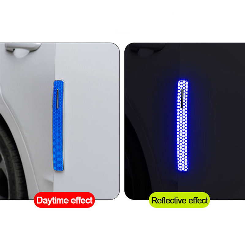 SEAMETALUniversal Car Door Edge Reflective Sticker Anti-scratch Car Door Guard Strips
