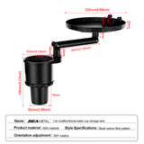 Universal Car Cup Holder Tray Adjustable Car Cup Holder Expander Adapter