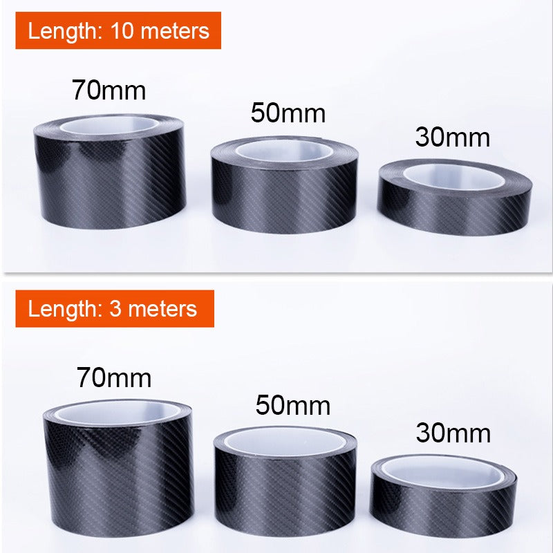 2.5m Universal Front Bumper Rubber Sticker Strong Adhesive,anti-scratch And  Anti-scratch Tape