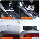 Car Sticker Carbon Fiber Vinyl Stickers and Decals Anti Scratch Film Roll