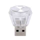 7 Colors USB Ambient Light Car LED Atmosphere Lamp PC Portable Plug Decorative Lights