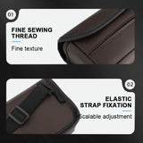 SEAMETAL PU Leather Car Tissue Bag Drawer Box Rear Seat Hanging Holder Tissue Organizer Container