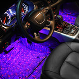 Seametal 12V Car Atmosphere Lamp Interior USB Auto Ambient Lights 4 in 1 Car Atmosphere Decor Lights Led Mini Auto USB Decorative Light6