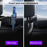 SEAMETAL Telescopic Car Phone Holder Tablet Holder Anti Shake Tablet Mount