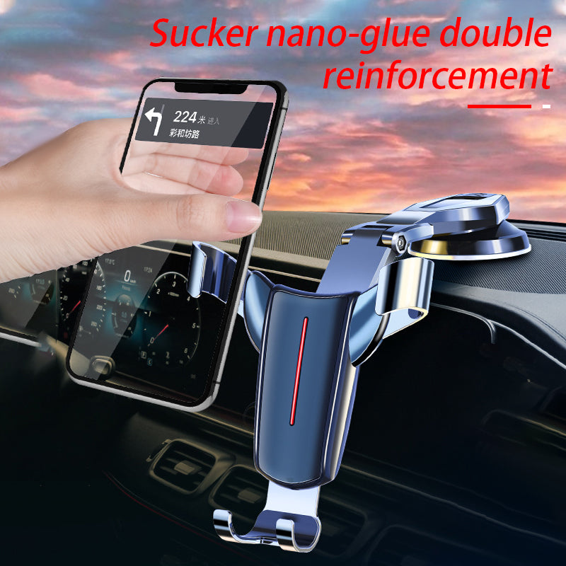 SEAMETAL Super Sucker Car Phone Holder Windshield Dashboard Dual Use Mobile Phone Holder