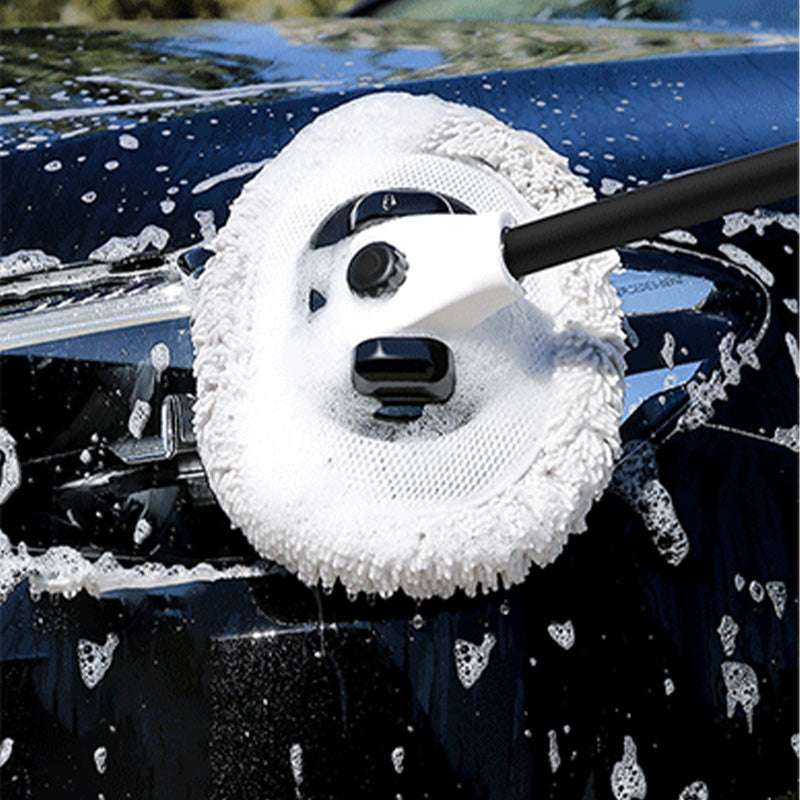 Car Telescoping Long Handle Chenille Broom Car Wash Mop Brush – SEAMETAL