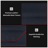 Car Seat Belt Protector Pad Leather Shoulder Cushion Cover