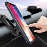 Phone Mount for Car Dashboard 360° Rotation With Adjustable Arm