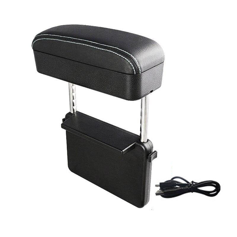 Retractable Car Center Console Cover Universal Armrest Extender Box