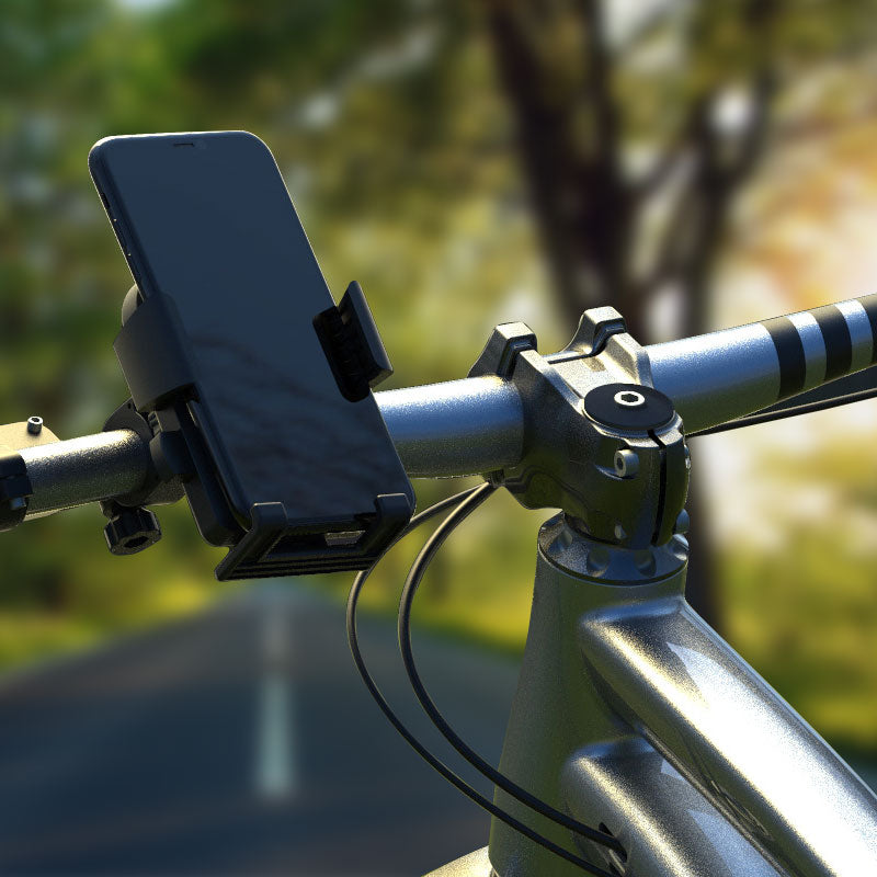 Anti-Shake Motorcycle Phone Mount Handlebar Bike Phone Holder