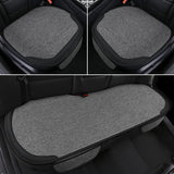 Linen Car Seat Covers Universal Flax Auto Chair Protector