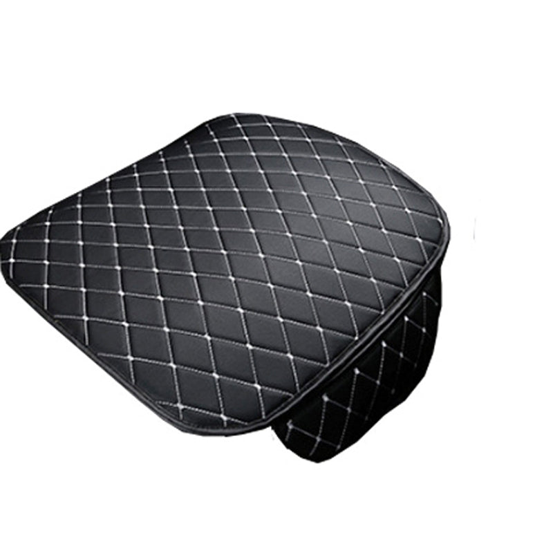 Premium PU Leather Car Seat Covers Cushion with Diamond Stitch