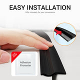 Car Rear Trunk Lid Top Waterproof Dustproof Rubber Sealing Strip