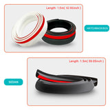 Car Rear Trunk Lid Top Waterproof Dustproof Rubber Sealing Strip