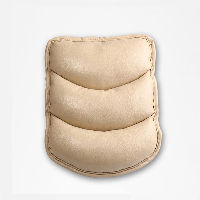 Universal PU Leather Car Arm Rest Mat Cover Storage Box Cushion
