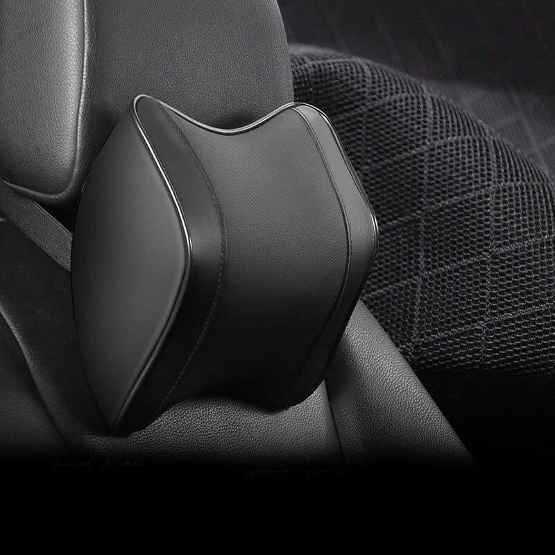 Car Back Cushion Lumbar Support Memory Foam Car Neck Pillow - Red / 1PC  Waist