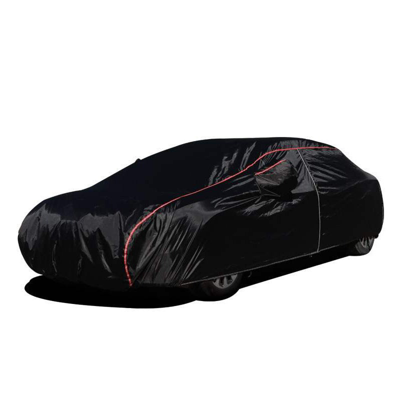 Full Car Cover Waterproof All Weather Sun UV Snow Dust Protection with Zipper