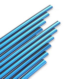 Interior Car Mouldings Chrome Stickers Universal Automobiles Air Outlet Strips