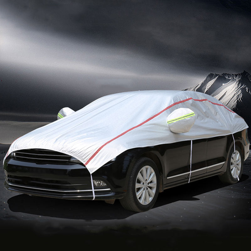 thumbnail interactive-video image 1 of Kono Covers 2-Layer Car Cover – Gray, Multi-Layer – Waterproof, Breathable, Dust Proof – Indoor/Outdoor – Custom Fit, Lifetime Warranty 1 of 2