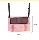 PU Leather Car Handbag Holder Auto Interior Organizer Seat Hanger Storage Bag