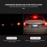 Car LED High Mount Stop Brake Light Warning Turn Signal Lamp Daytime Running Light Flashing Lamp