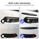 Car Carbon Fiber Front Rear Bumper Protector Corner Guard Scratch Sticker