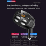 Car Charger 12V USB Socket Splitter Lighter Charger