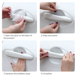 4Pcs Door Bowl Protection Film Universal Waterproof Car Sticker