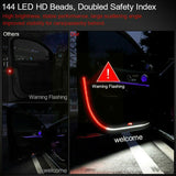 Car Door Welcome Light LED Safety Warning Strobe Signal Lamp Interior Styling
