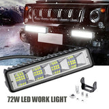 LED Light Bar Highlight Car Work Light 24-28 Lamp Beads Waterproof Off Road Lights