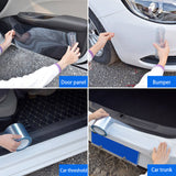 Car Rhino Skin Stickers Door Bowl Rearview Mirror Protective Film