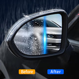 Clear Car Rear View Mirror Rainproof Film Anti-Fog Protective Sticker